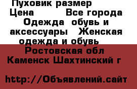 Пуховик размер 42-44 › Цена ­ 750 - Все города Одежда, обувь и аксессуары » Женская одежда и обувь   . Ростовская обл.,Каменск-Шахтинский г.